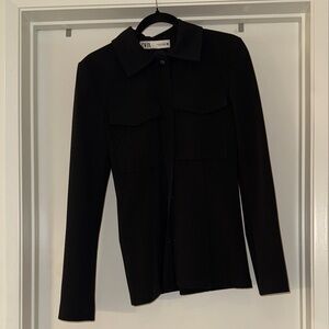 Zara Black Blazer Jacket